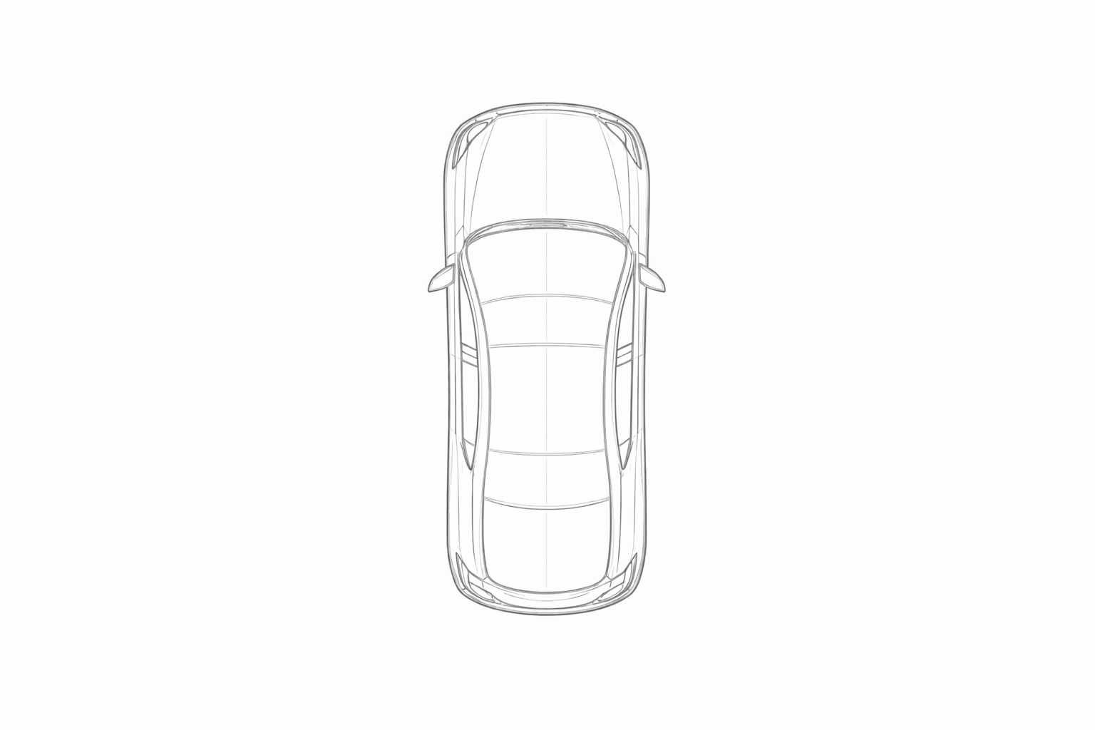 Fahrzeug Draufsicht Skizze